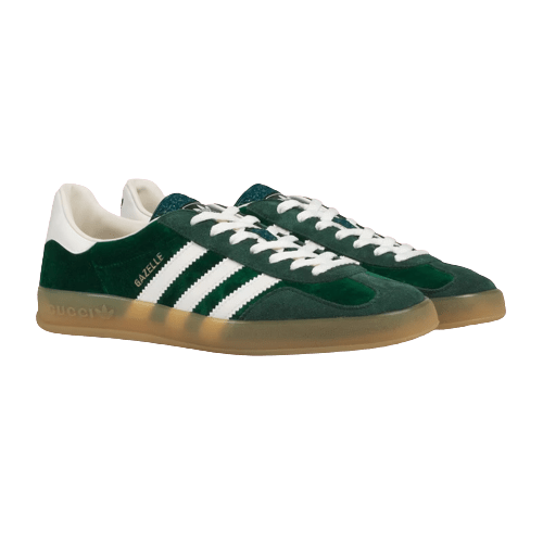 Giày Adidas x Gucci Gazelle 'Green' 707848-9STU0-3170 - Ảnh 4