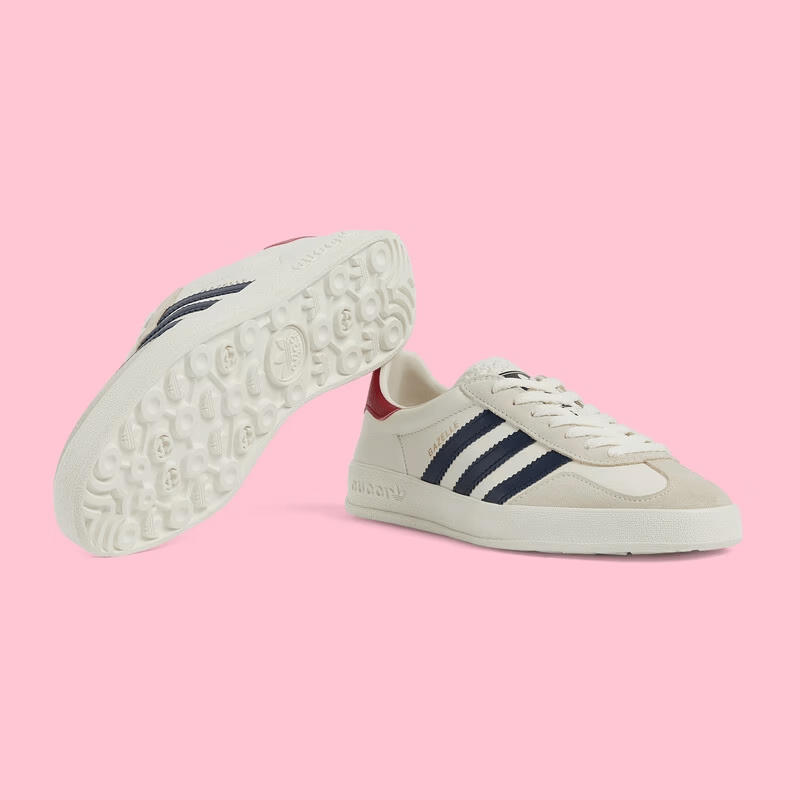 Giày Gucci x Adidas Women's Gazelle 'White' 707861-UTT10-9060 - Ảnh 3