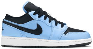 Giày Nike Air Jordan 1 Low GS 'University Blue Black' 553560-403