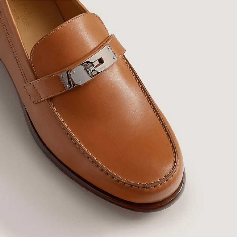 Giày Hermes Destin Loafer 'Natural H' H221970ZANH430 - Ảnh 2