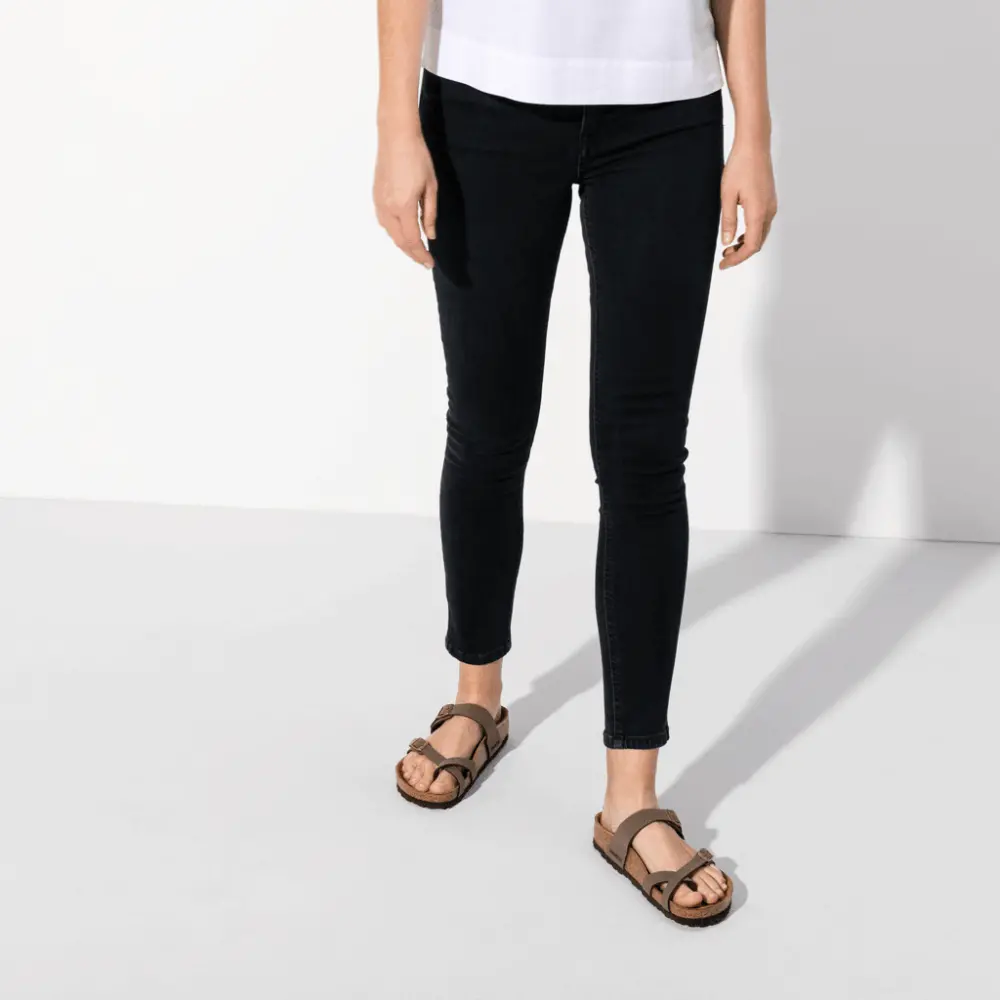 Dép Birkenstock Mayari Birkibuc 'Mocha' 71063 - Ảnh 3