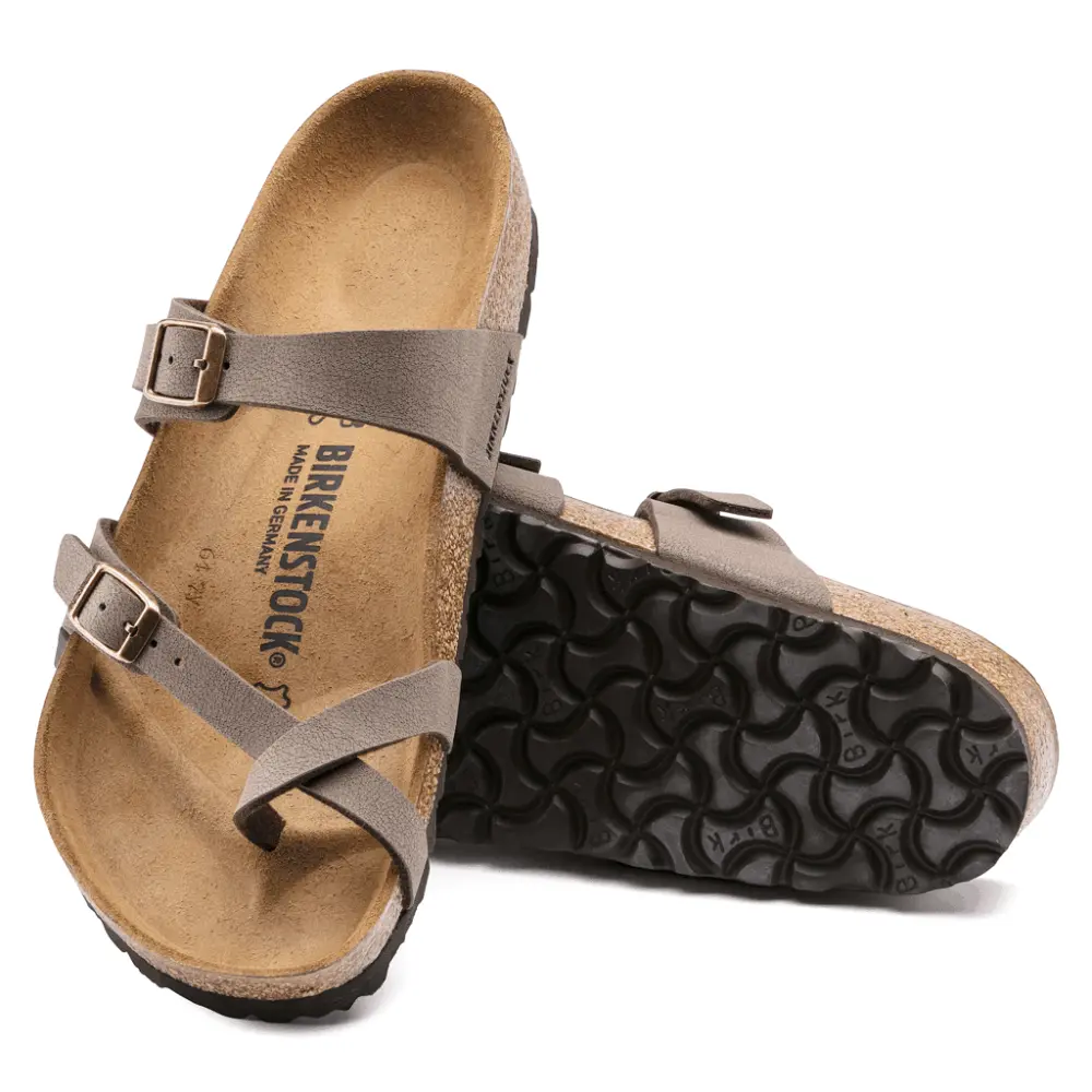 Dép Birkenstock Mayari Birkibuc 'Mocha' 71063 - Ảnh 6