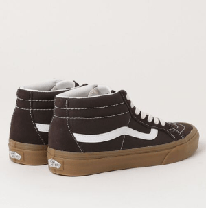 Alternative view of Giày Vans SK8-Mid 'Black Brown' VN0A391FCHC
