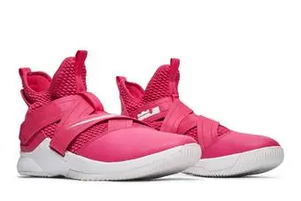 Giày Nike LeBron Soldier 12 TB 'Pink' AT3872-609 - Ảnh 3