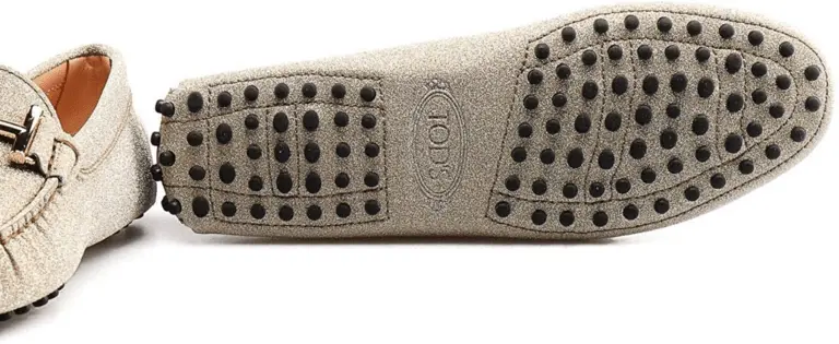 Alternative view of Giày Tod’s Gommino Double T Loafers Leather Beige XXW00G0Q499LXGG005