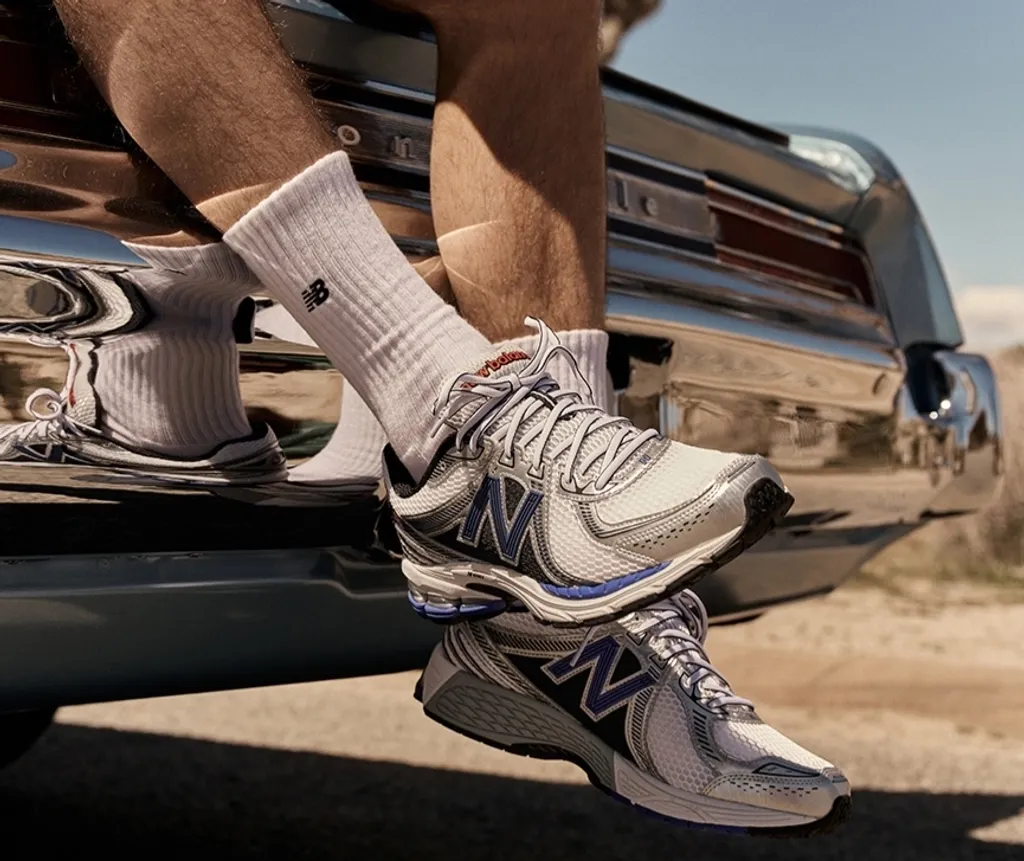 Giày New Balance 860v2 OG 'White Silver' ML860XB - Ảnh 4
