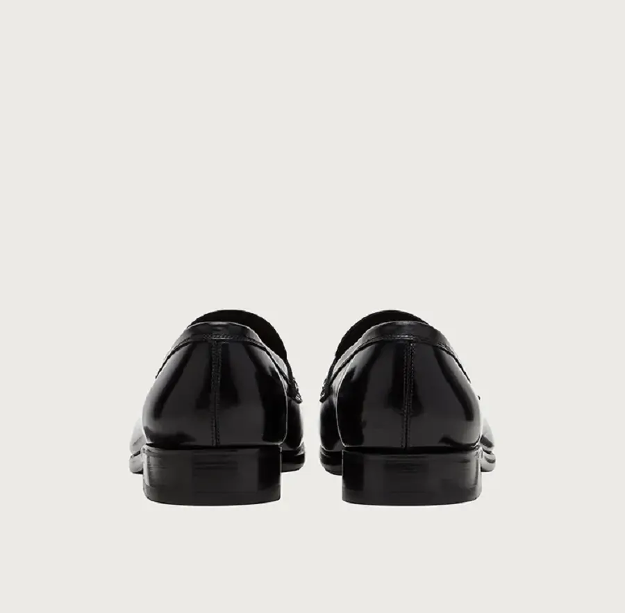 Giày Salvatore Ferragamo Penny Loafer ‘Black’ 02B670-714778 - Ảnh 4