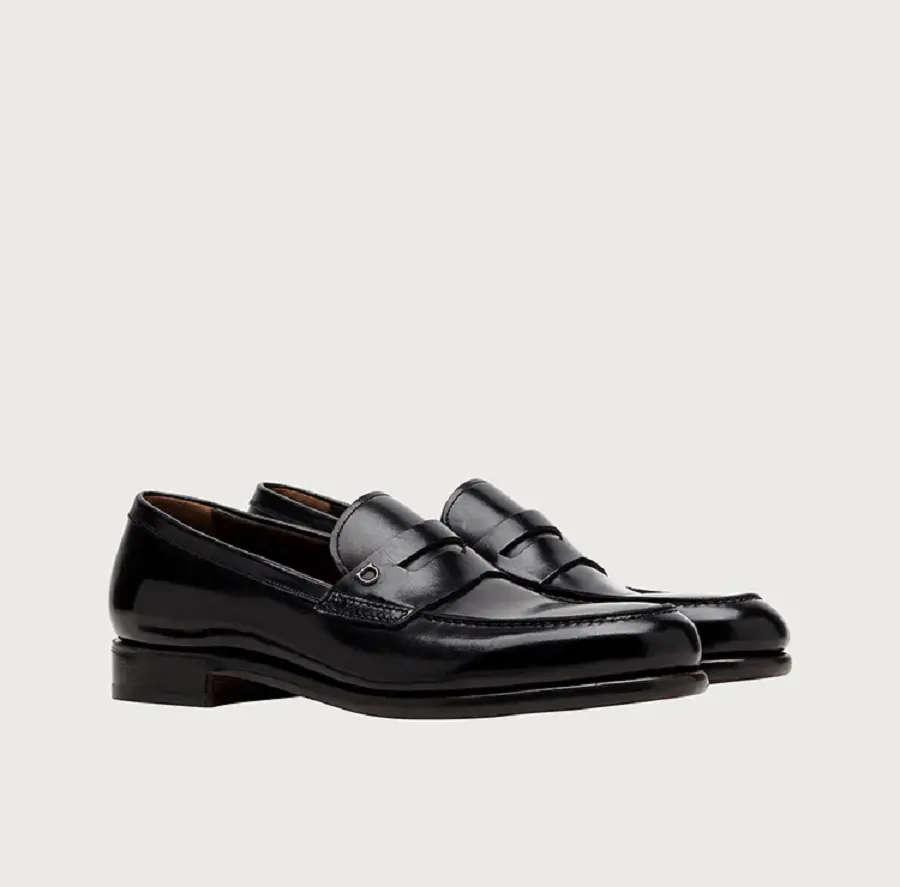 Giày Salvatore Ferragamo Penny Loafer ‘Black’ 02B670-714778 - Ảnh 2