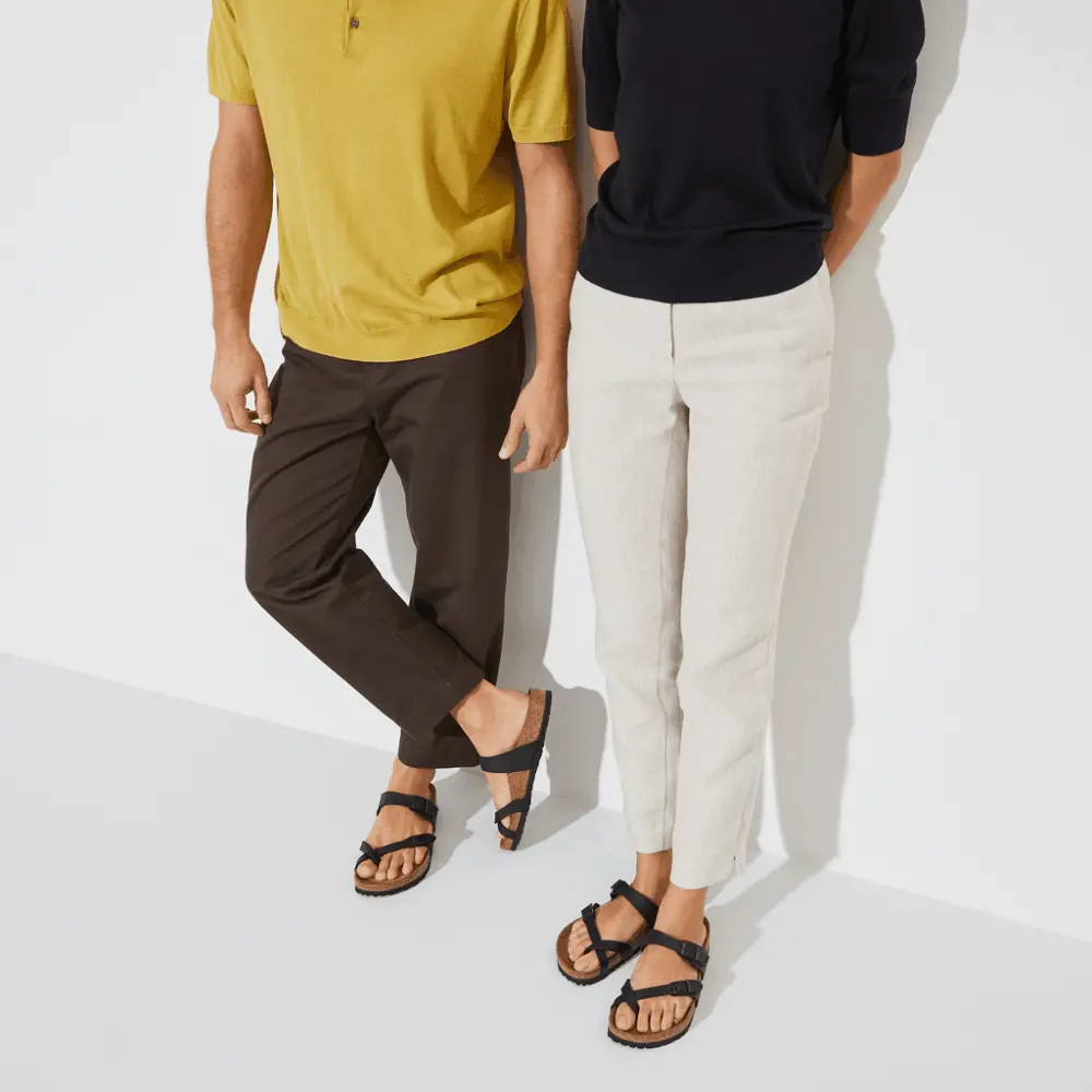 Dép Birkenstock Mayari Birko Flor 'Black' 71791 - Ảnh 5