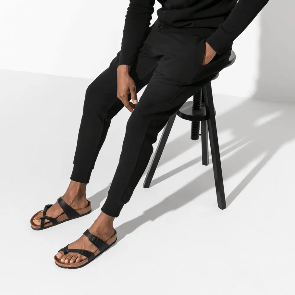 Alternative view of Dép Birkenstock Mayari Birko Flor 'Black' 71791