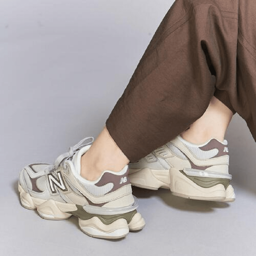 Giày New Balance 9060 'Grey Matter Timberwolf' U9060FNA - Ảnh 2