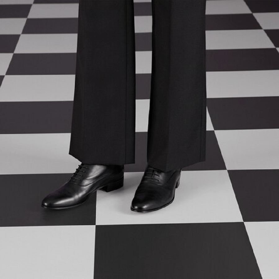 Giày Gucci Lace-up 'Dark Black Leather' 719741-06F00-1000 - Ảnh 2