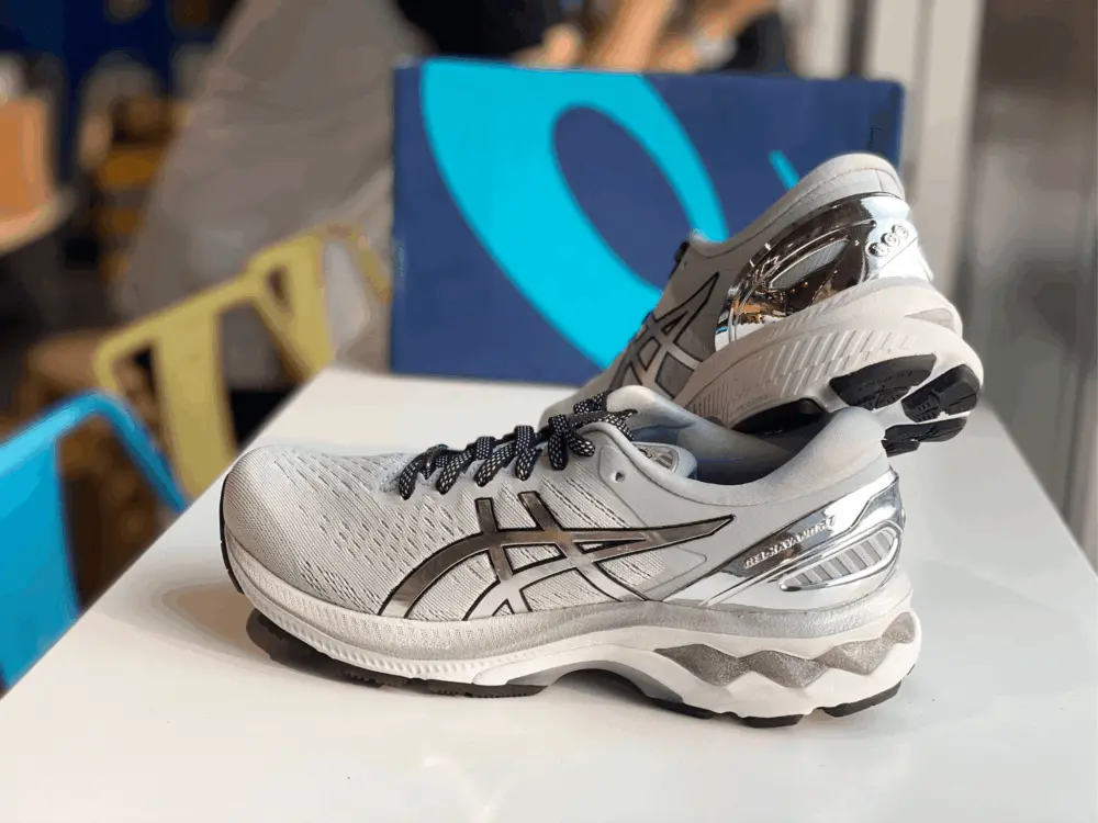 Giày Asics Wmns Gel Kayano 27 Platinum 'Grey Pure Silver' 1012A763-020 - Ảnh 5
