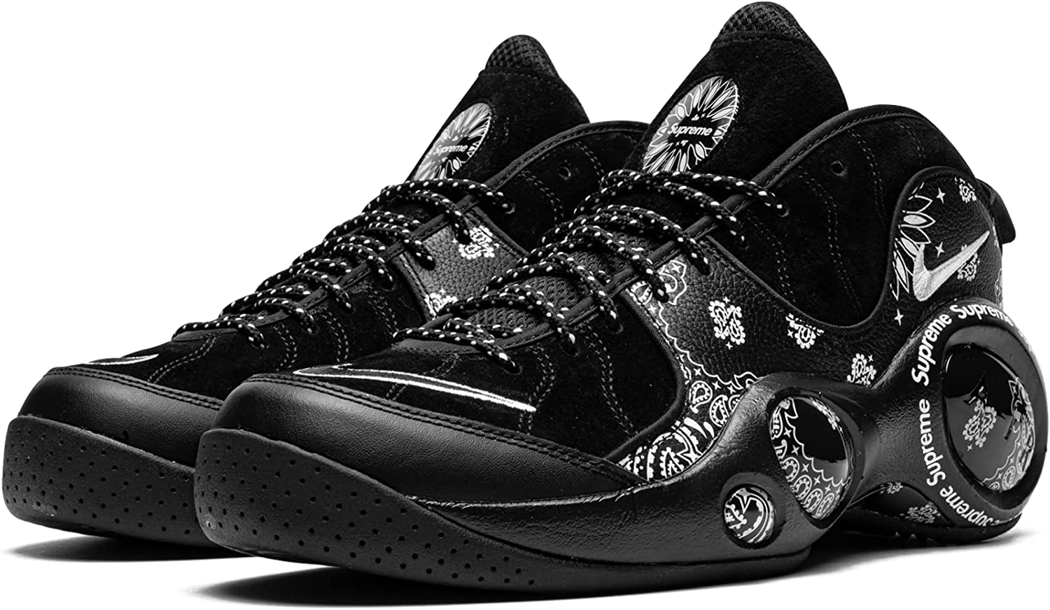 Giày Nike Air Zoom Flight 95 SP 'Supreme Black' DJ8604-001 - Ảnh 6