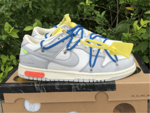 Alternative view of Giày Nike Off-White x Dunk Low 'Lot 10 of 50' DM1602-112