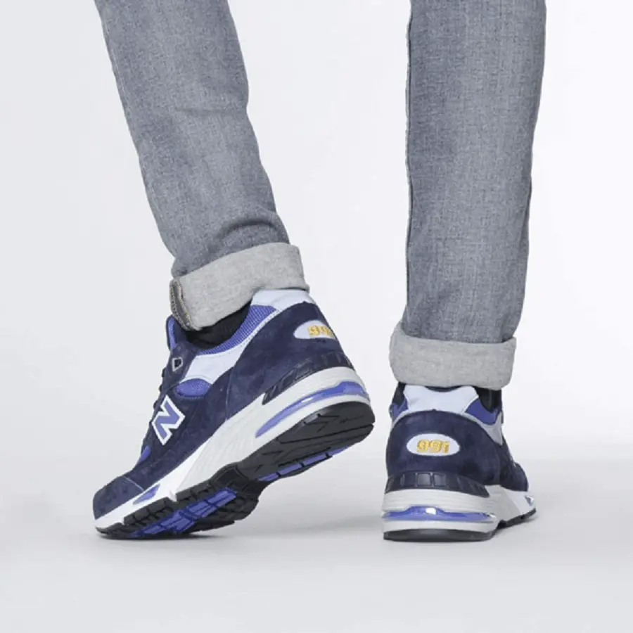 Alternative view of Giày New Balance 991 Made in England ‘Navy Blue’ M991SLE