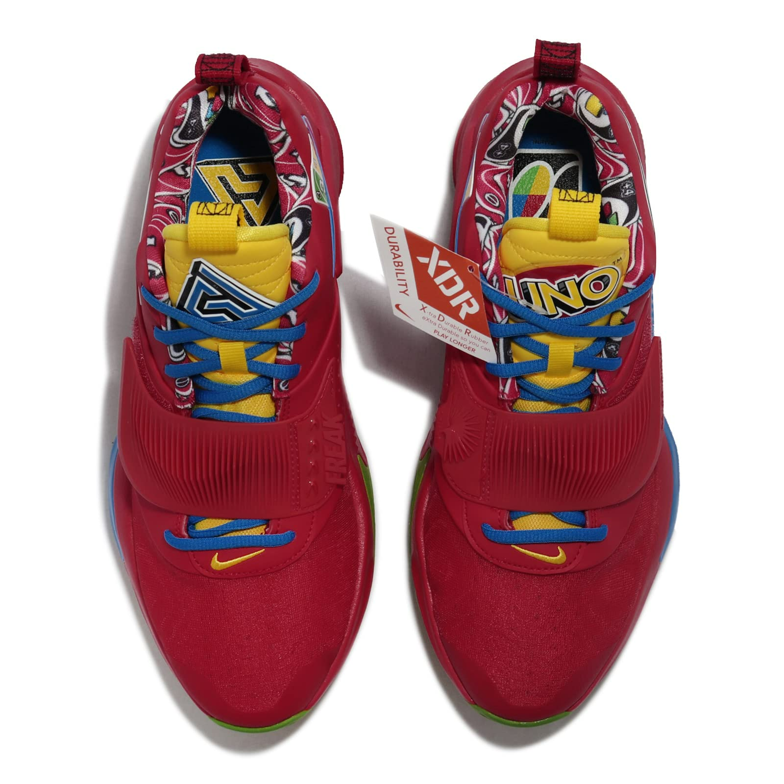 Giày Nike UNO x Zoom Freak 3 EP '50th Anniversary Red' DC9363-600 - Ảnh 4