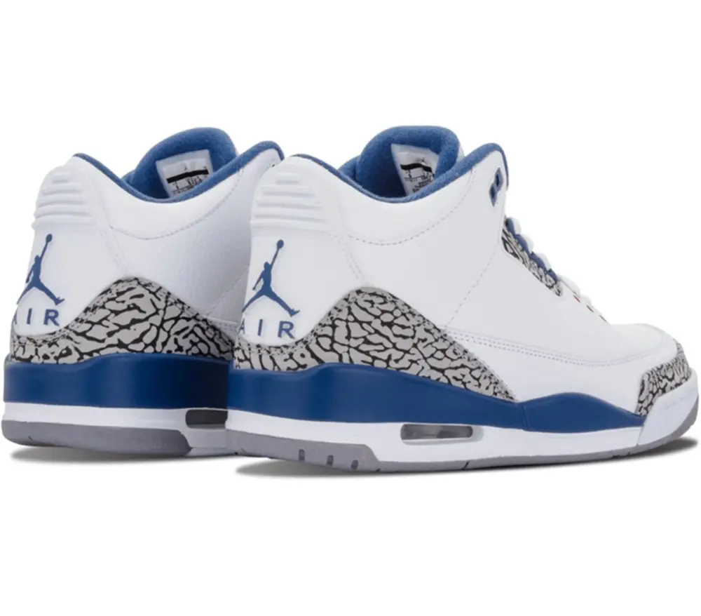 Giày Nike Air Jordan 3 Retro 'True Blue' 2011 136064-104 - Ảnh 4