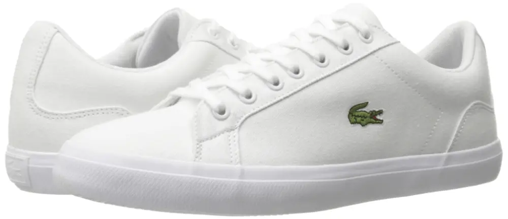 Giày Lacoste Lerond Bl 2 Cam Trainers In White 733CAM1033-001 - Ảnh 3