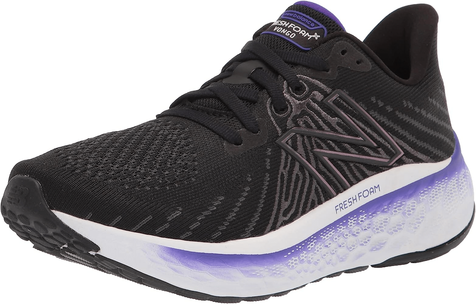 Giày New Blance Fresh Foam X Vongo v5 'Black Deep Violet' WVNGOBW5 - Ảnh 2