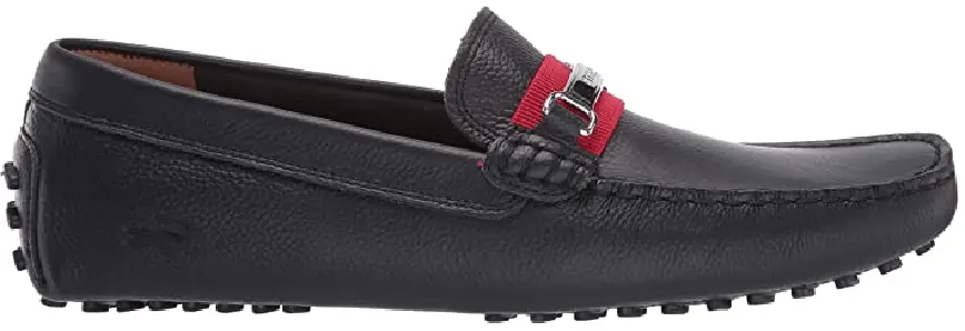 Giày Lacoste Ansted Leather Drivers 'Black' 38CMA0084-1B5