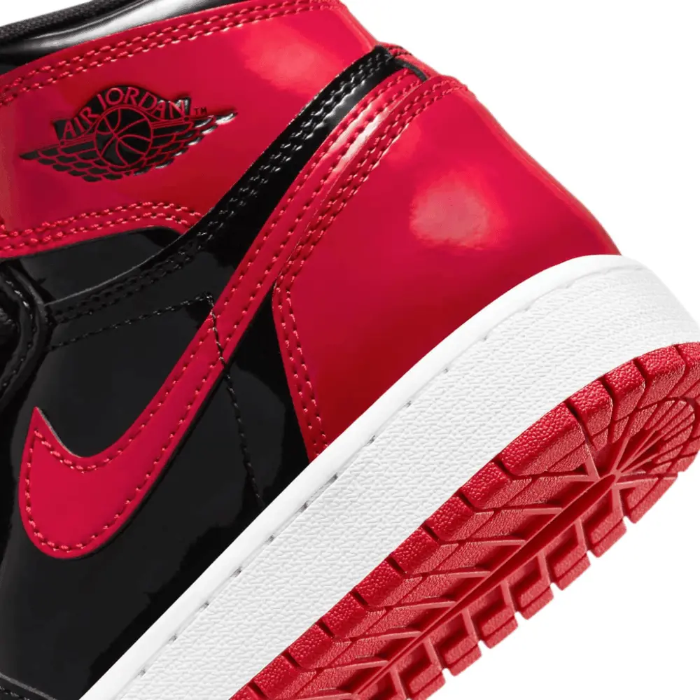 Giày Nike Jordan 1 Retro High OG (GS) 'Patent Bred' 575441-063 - Ảnh 5