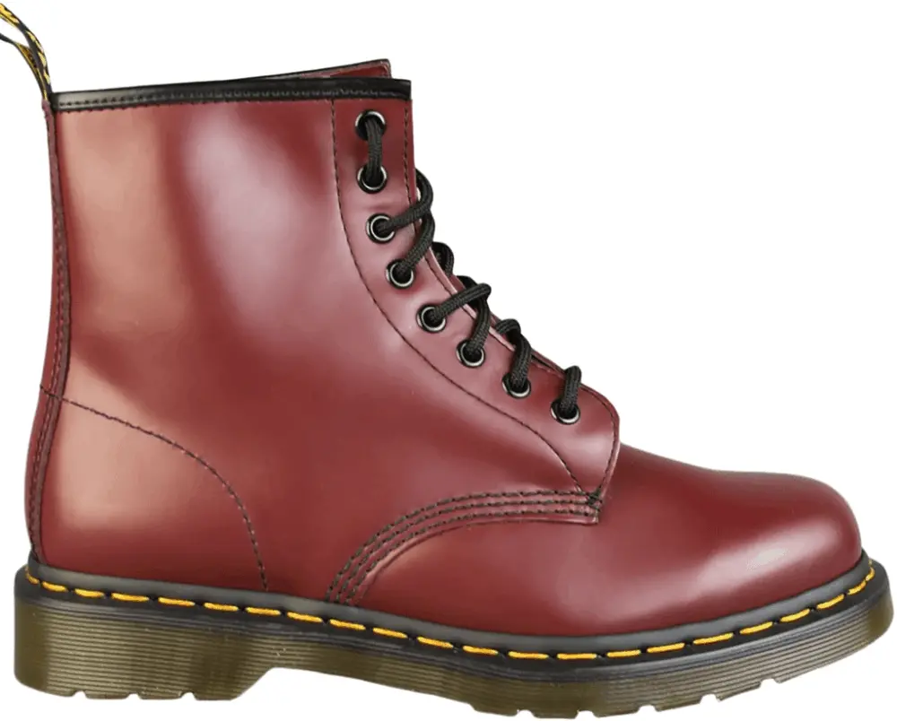 Giày Dr. Martens 1460 Cherry Red Smooth Leather Ankle Boots 11822600