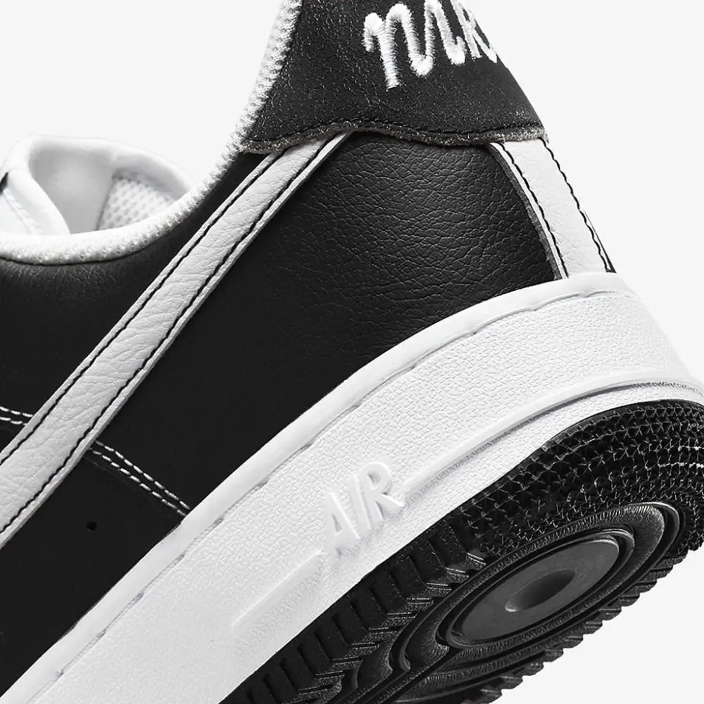 Giày Air Force 1 '07 Black White Black Sail DA8478-001 - Ảnh 5