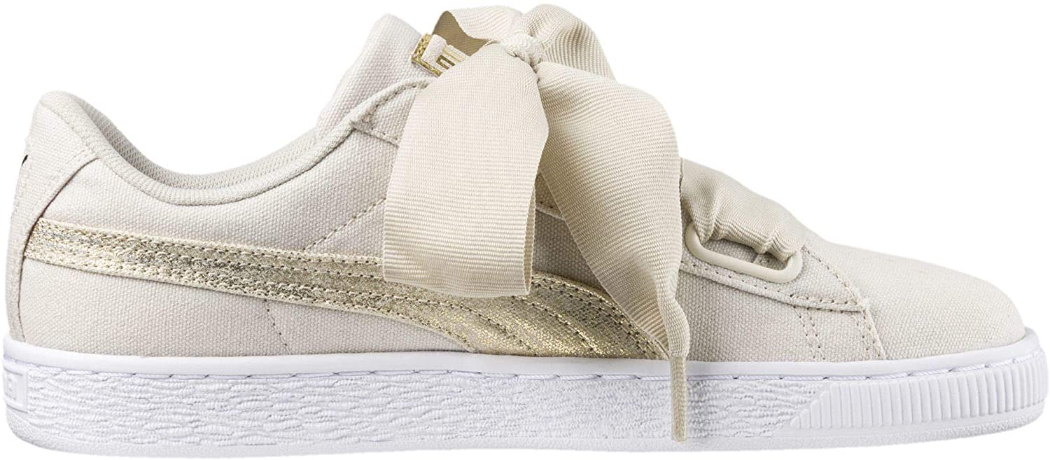 Giày Puma Basket Heart Canvas 366495-01