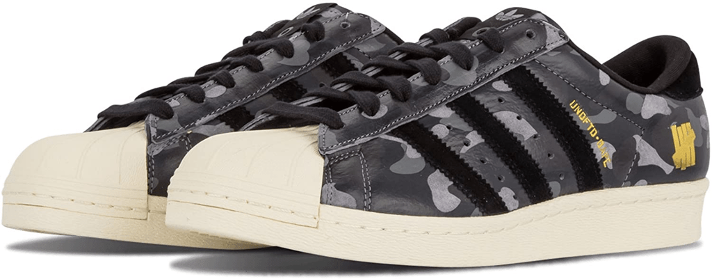 Giày Adidas Superstar 80s 'Undefeated Bape Black Camo' S74774 - Ảnh 3