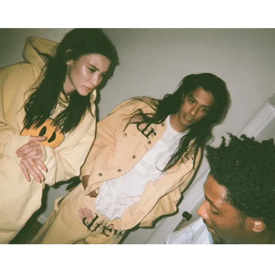 Áo Drew House Trucker Jacket Tangerine Floral - Ảnh 3