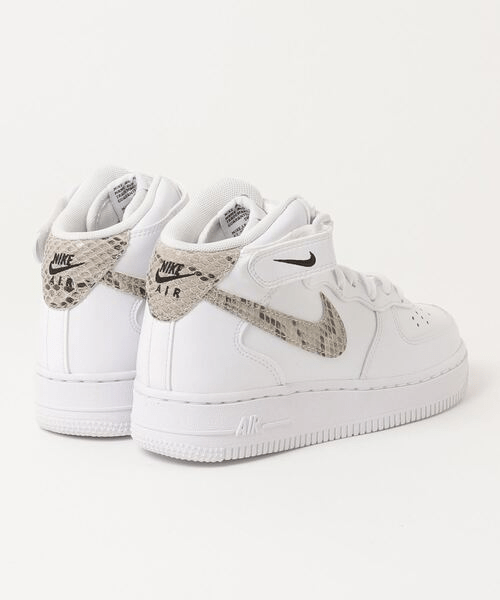Giày Nike Air Force 1 '07 Mid 'Snakeskin Swoosh' DD9625-101 - Ảnh 5