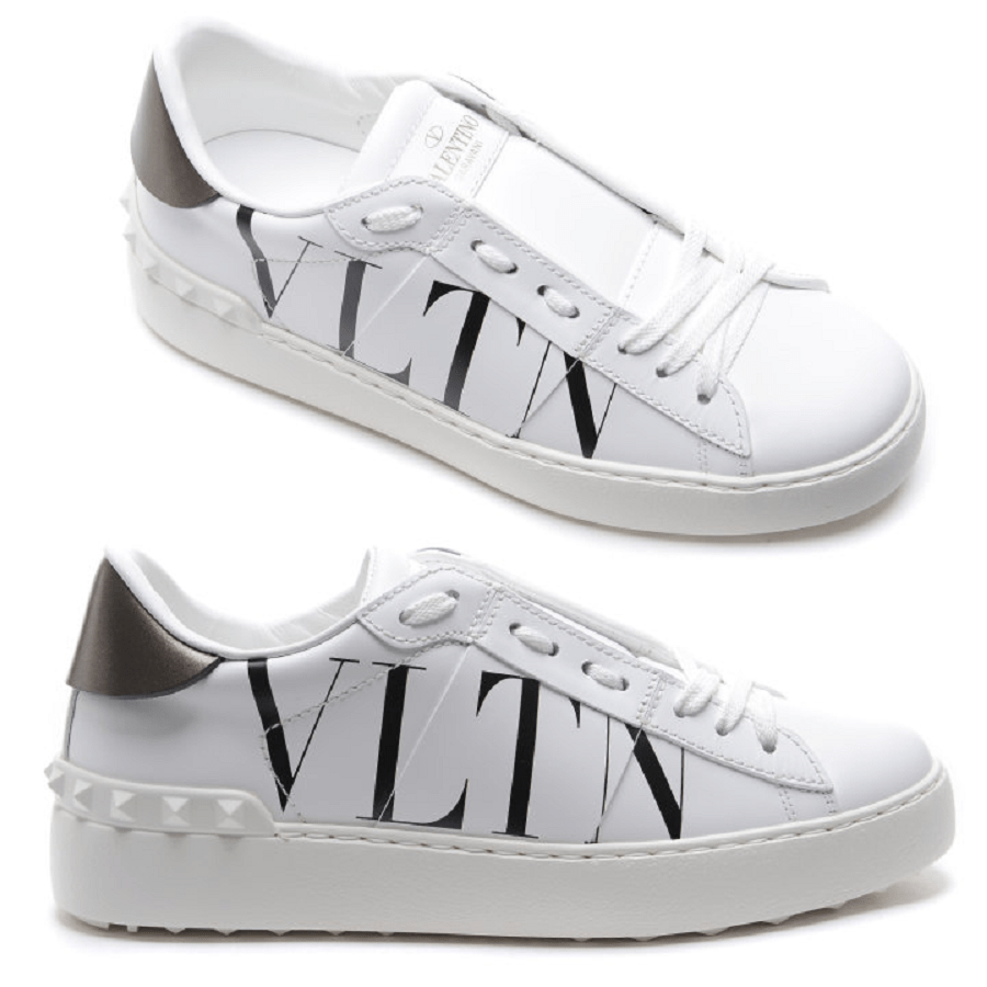 Giày Valentino Logo Open Sneakers TW2S0781 PST A01 - Ảnh 5