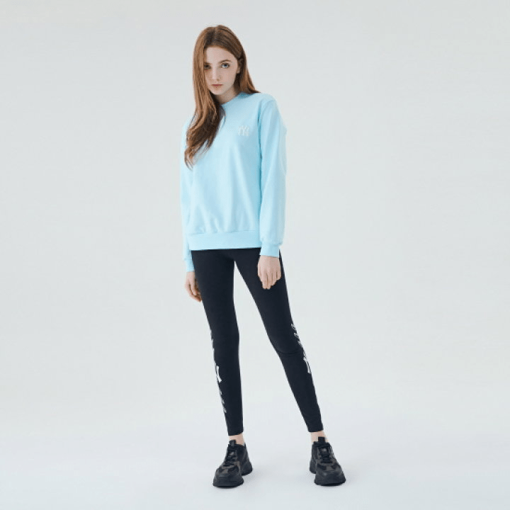 Áo MLB Sweater NY Mint 31MT03011-50T - Ảnh 5