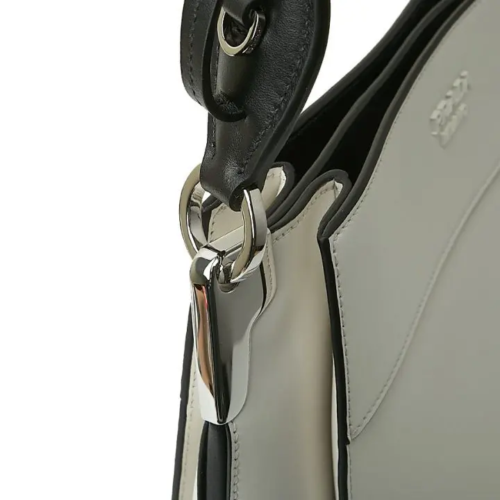 Túi Prada Margit Leather Hobo Bag 1BC076-2AIX-F0964-OON - Ảnh 3