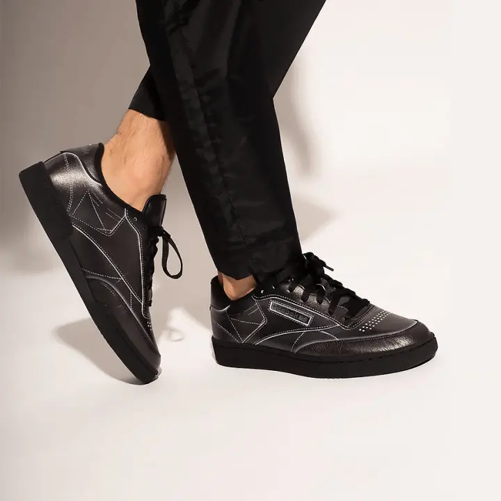 Alternative view of Giày Reebok Maison Margiela x Club C 'Black' H02361