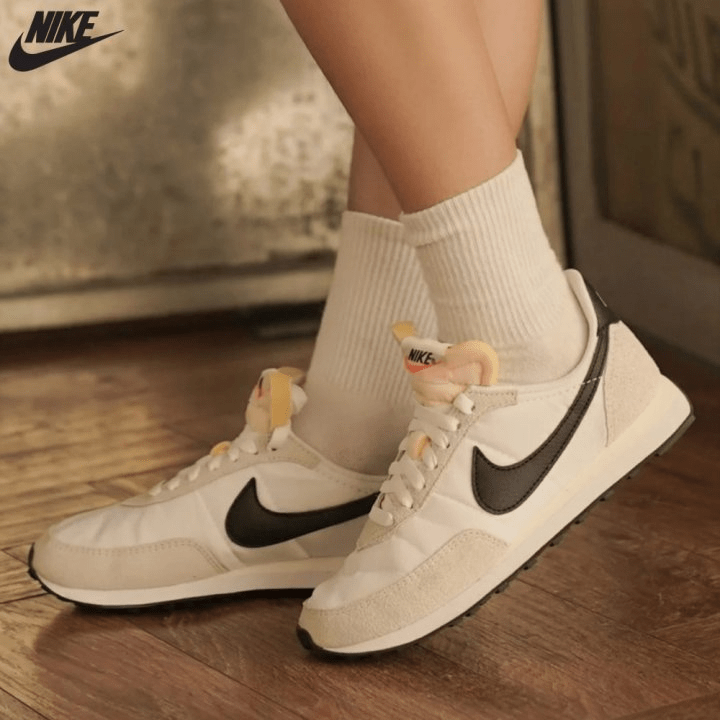 Giày Nike Waffle Trainer 2 GS 'Summit White Black' DC6477-100 - Ảnh 4