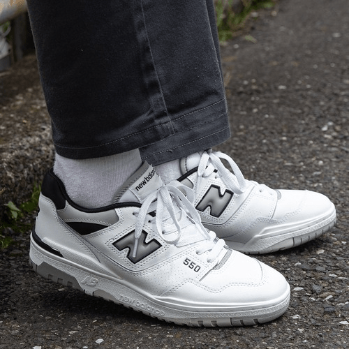 Giày New Balance 550 'White Black Grey' BB550NCL - Ảnh 5