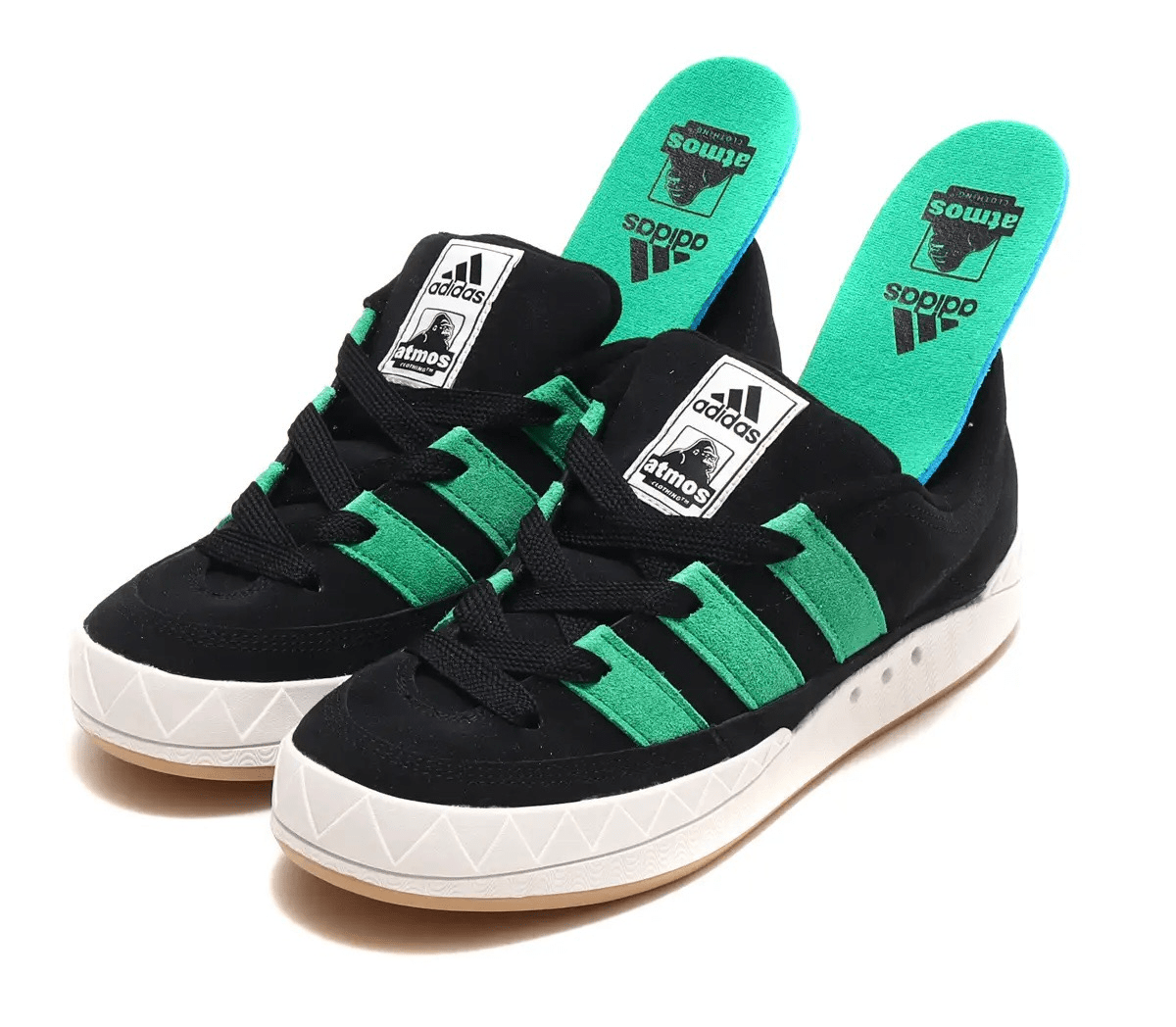 Giày Adidas x Atmos x XLarge Adimatic 'Black Green' HQ3936 - Ảnh 5