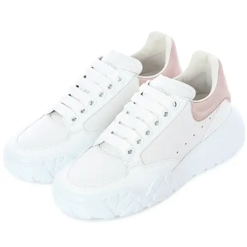 Giày Alexander McQueen Wmns Oversized Court Trainer 'White Patchouli' 633915-WHZ96-9182 - Ảnh 3