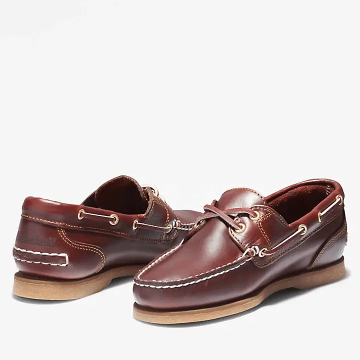 Giày Timberland Classic 2 Eye Boat 'Brown' 72333214 - Ảnh 4