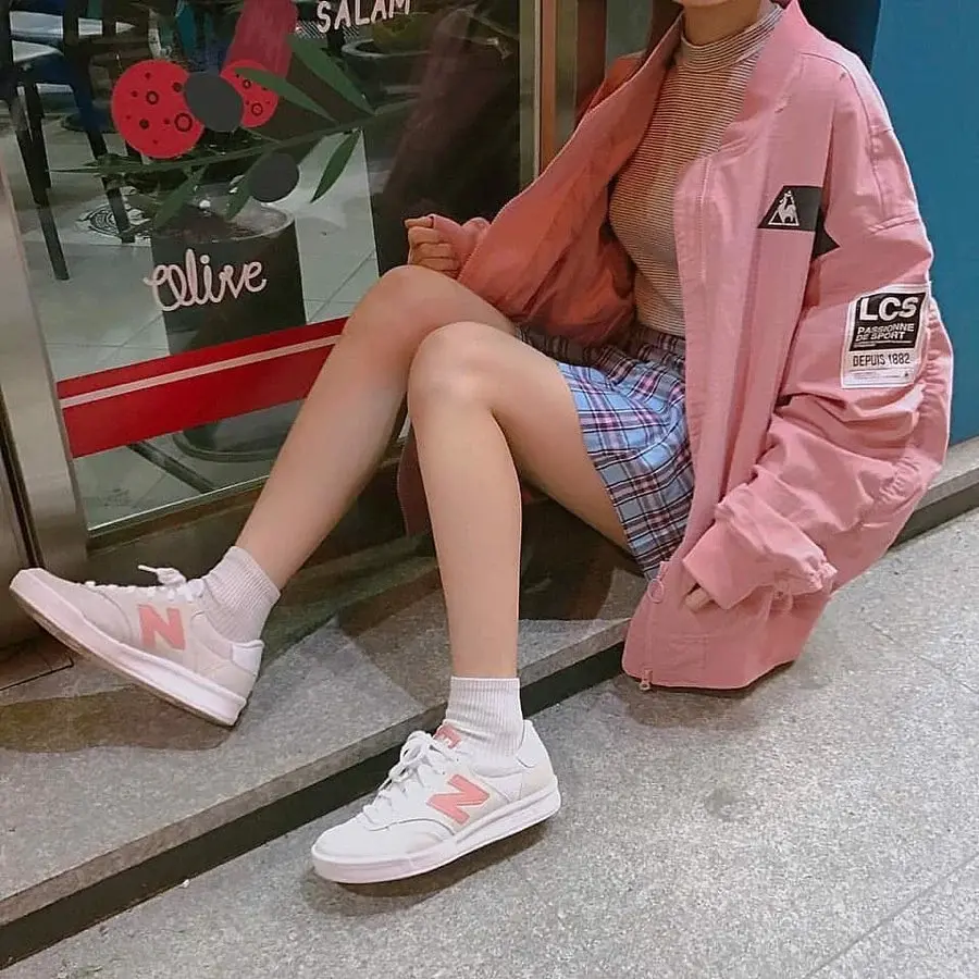 Giày New Balance 300 White Rose WRT300RP - Ảnh 6