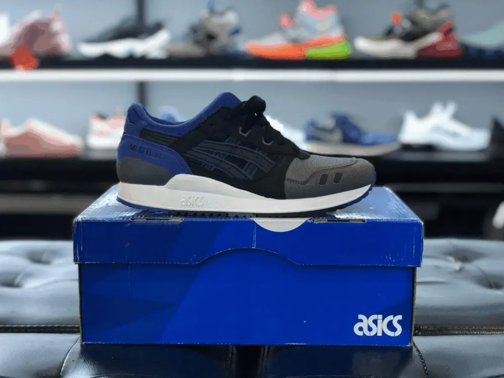 Giày Asics Gel Lyte 3 GS C5A4N-9090 - Ảnh 6