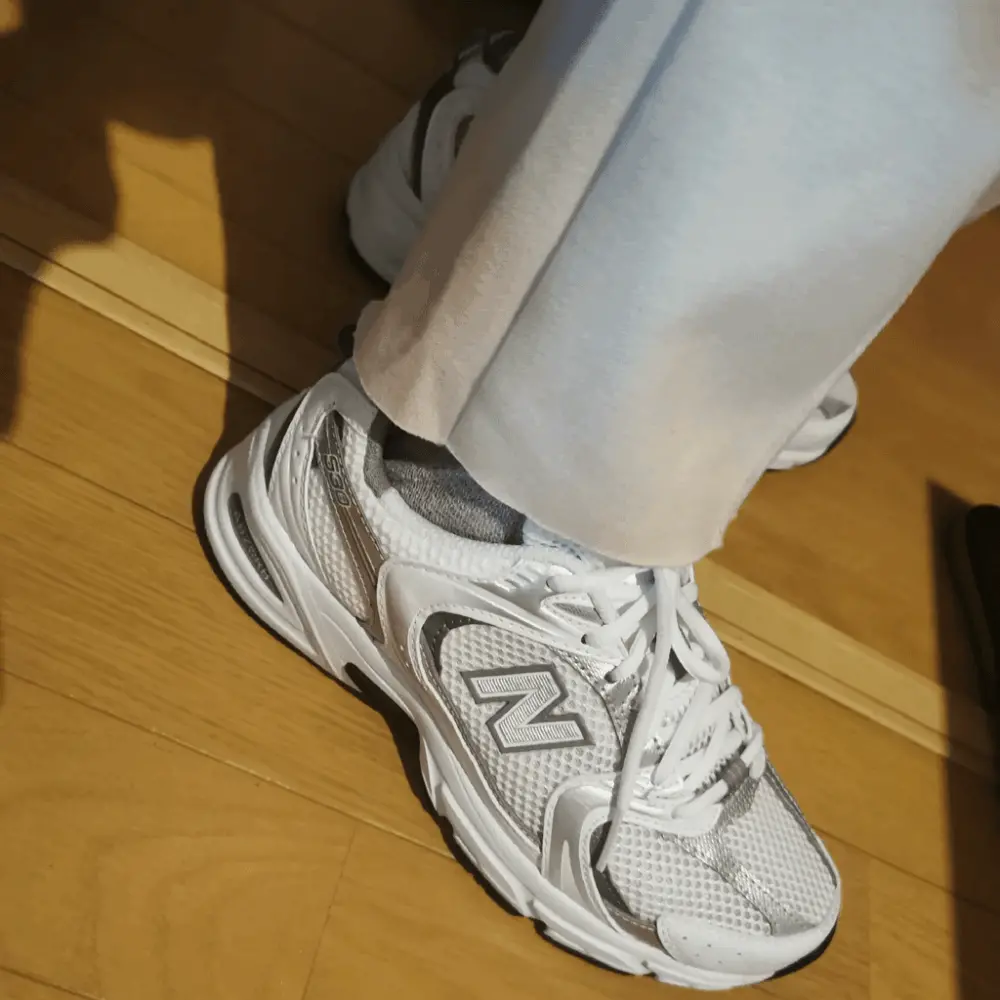 Giày New Balance 530 'White Light Gray' MR530AD - Ảnh 3