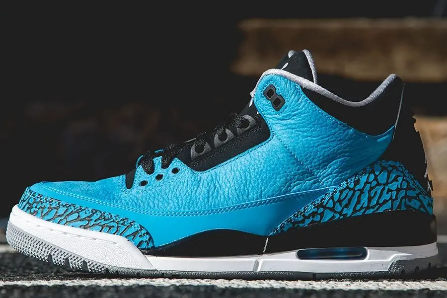 Giày Nike Air Jordan 3 Retro 'Powder Blue' 136064-406 - Ảnh 4