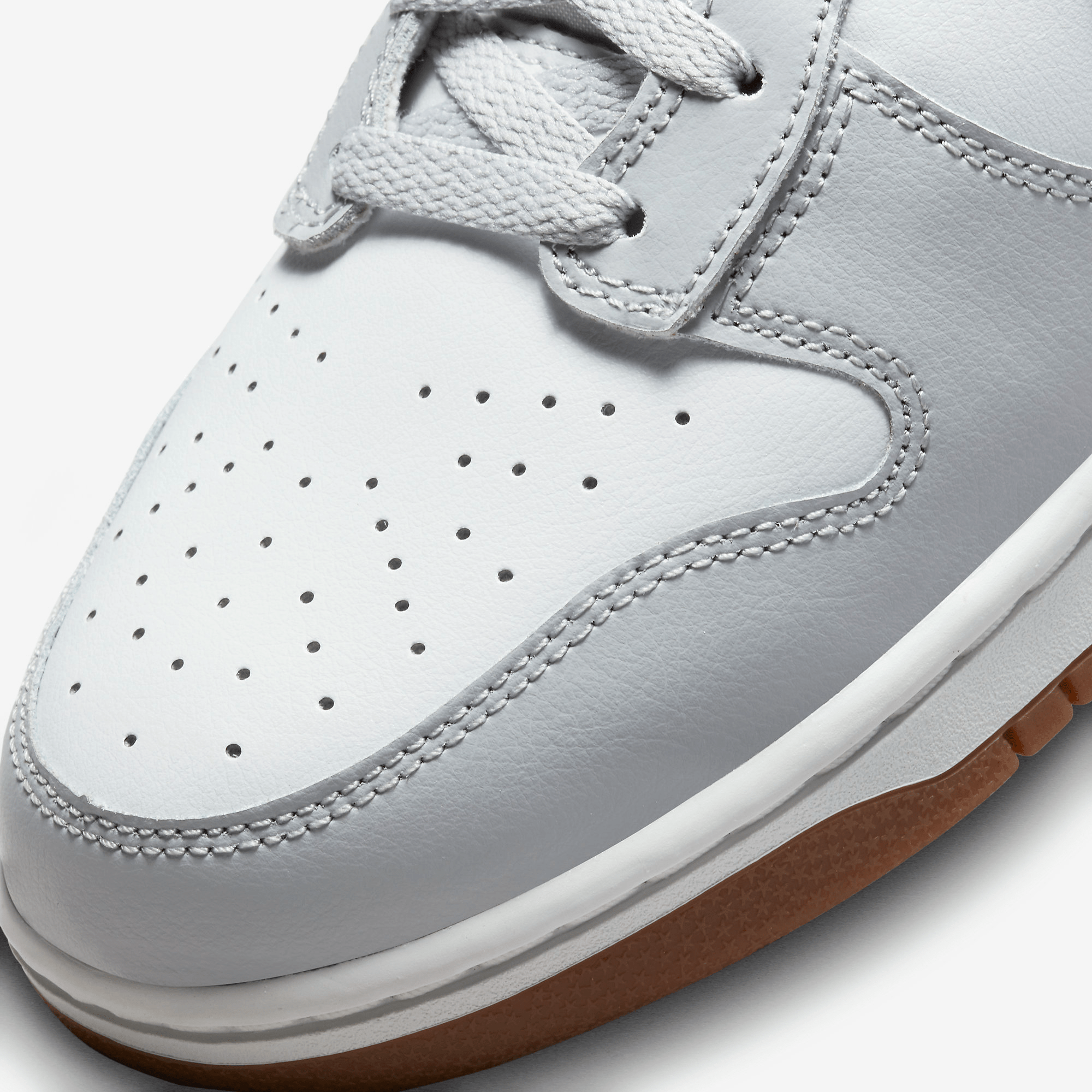 Giày Nike Dunk High University Chenille Swoosh Light Smoke Grey DR8805-003 - Ảnh 8