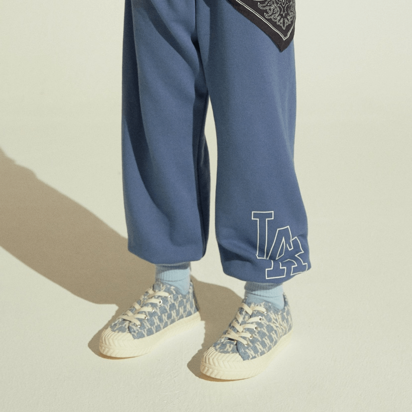 Giày MLB Playball Mono Denim New York Yankees 32SHPM011-50U - Ảnh 4