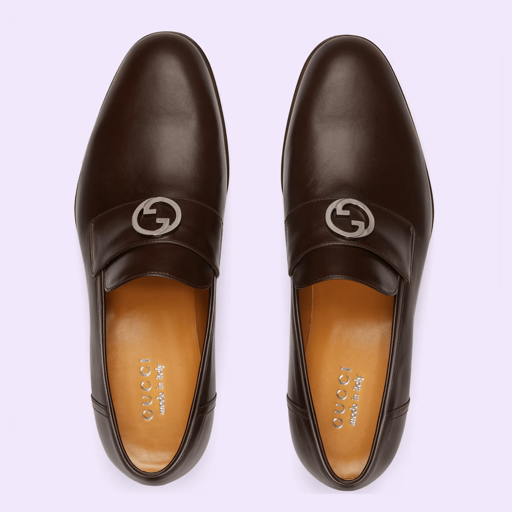 Giày Gucci Interlocking G 'Brown' 730134-06F00-2140 - Ảnh 3