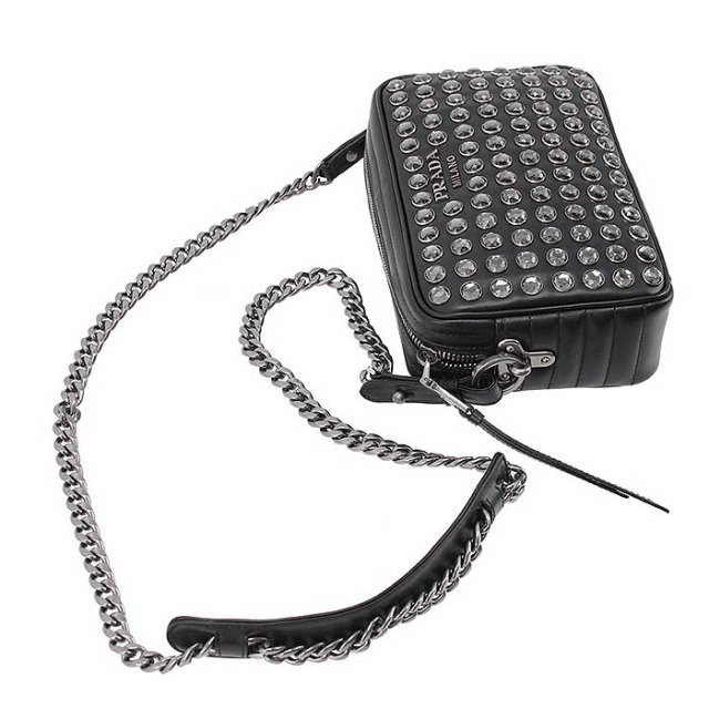 Túi Prada Diagram Crystal Shoulder Bag 1BH103-2D91-F034C - Ảnh 4