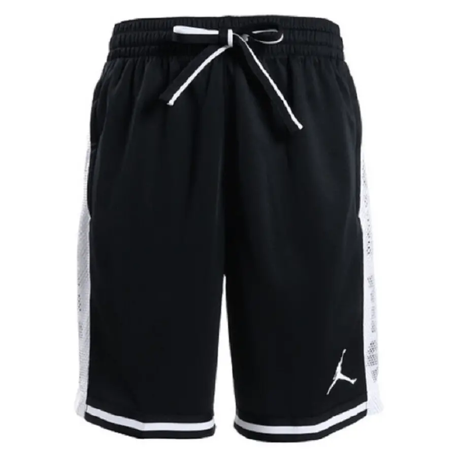 Quần Nike Jordan Jumpman Mens Basketball Shorts Black White CD4907-011